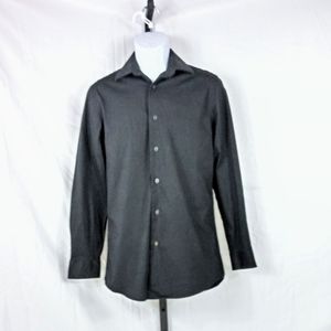 Apt. 9 Men's Black Collared Button Down Shirt